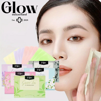 Glow - SkinCare Oil Paper (100Stk.)